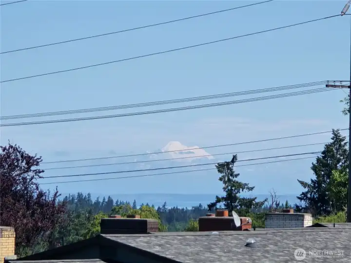 Mt. Baker view from patio