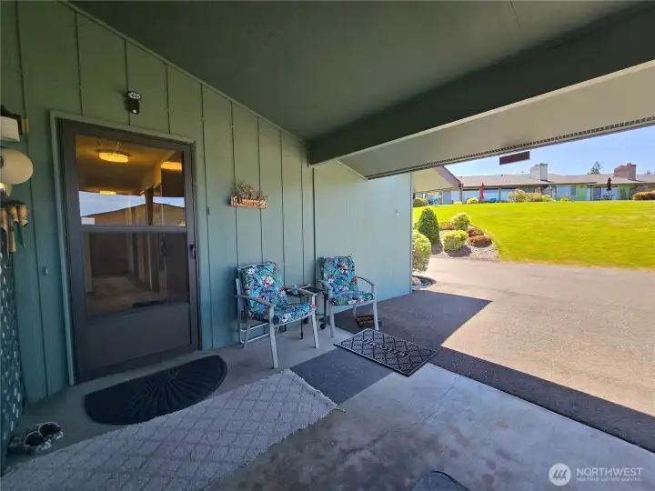 Carport Entry