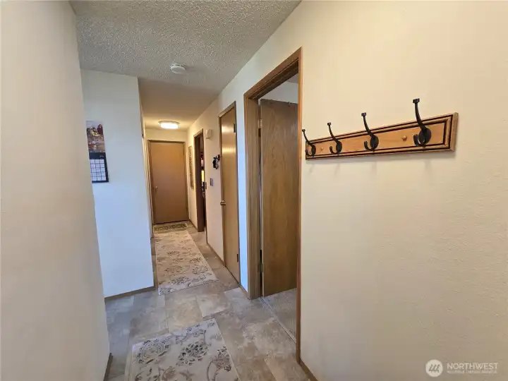 Vinyl Flooring in hallway