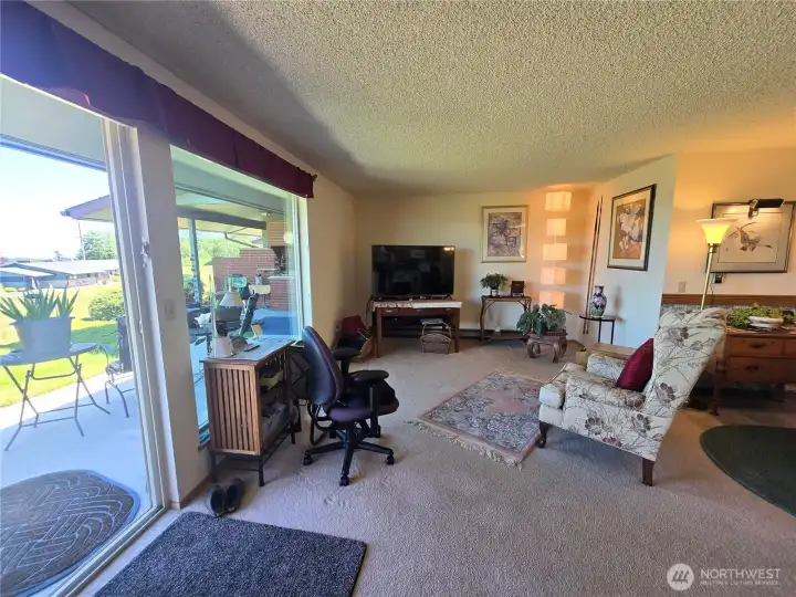 Living Room faces water view