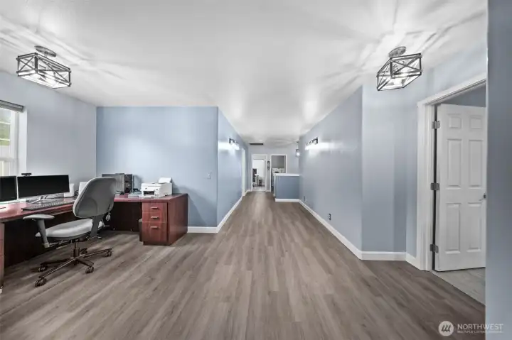 Flex space upstairs
