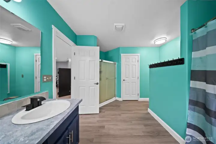 Primary bathroom