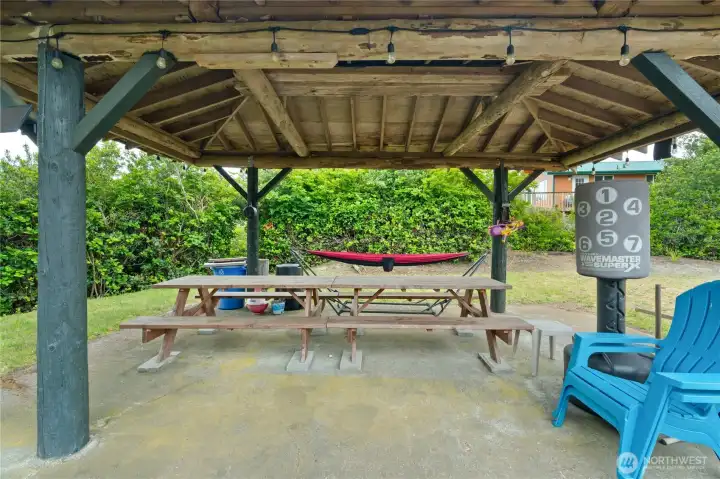 Beautiful covered patio
