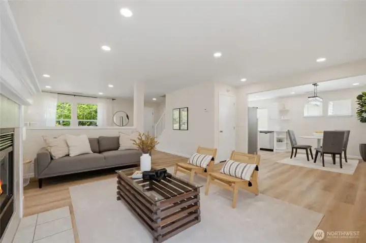 Beautifully connected living spaces.