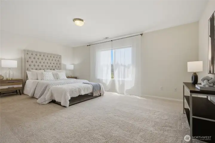 Your private retreat awaits. Oversized primary suite