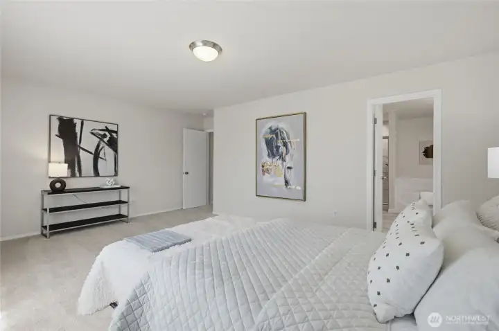Luxury begins in the primary suite.
