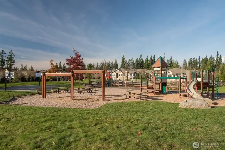 Walk to many parks in the community