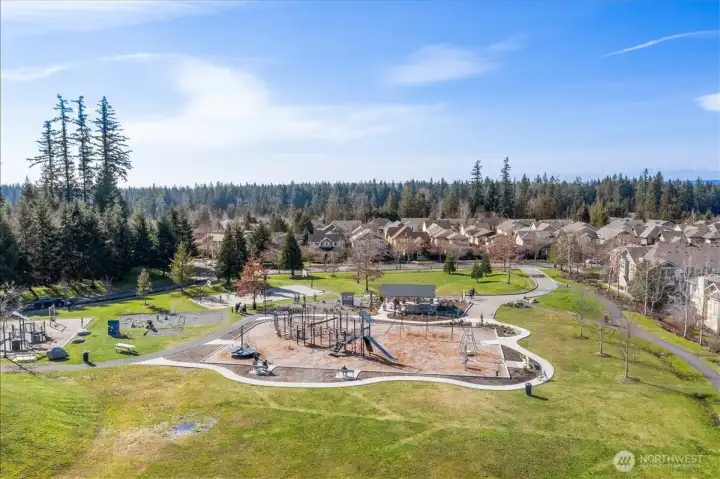 This East facing home is ideally located in between 2 parks