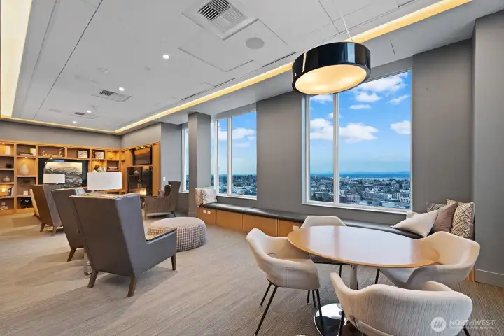 Library With a View