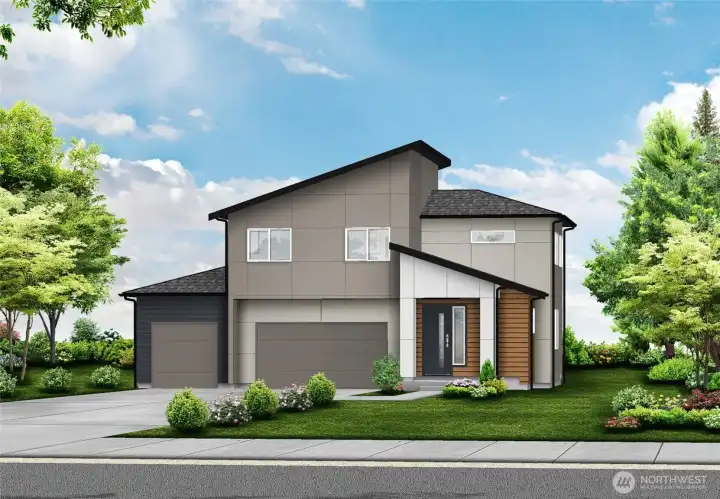Rendering of the home Rendering of the home