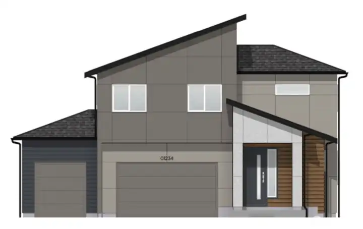 Rendering of the home Rendering of the home
