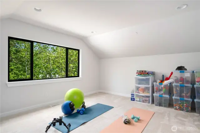 separate living space off 3rd level bonus room