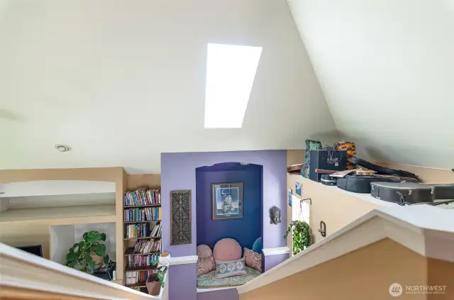 View overlooking the living room below.
