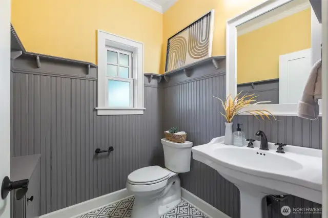 Main floor bathroom.