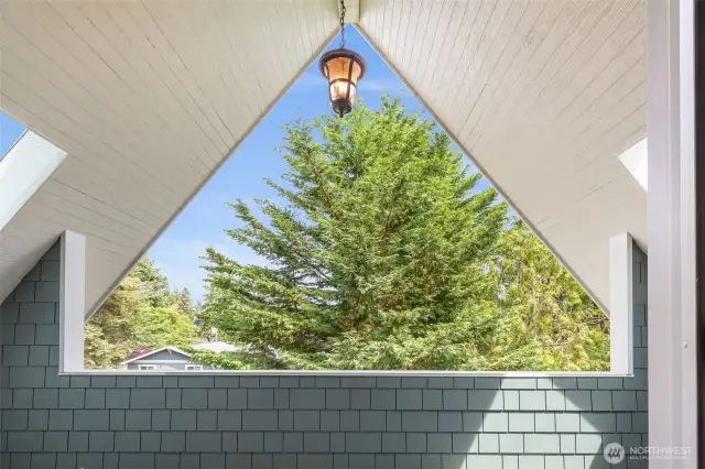 Deck off the primary bedroom.