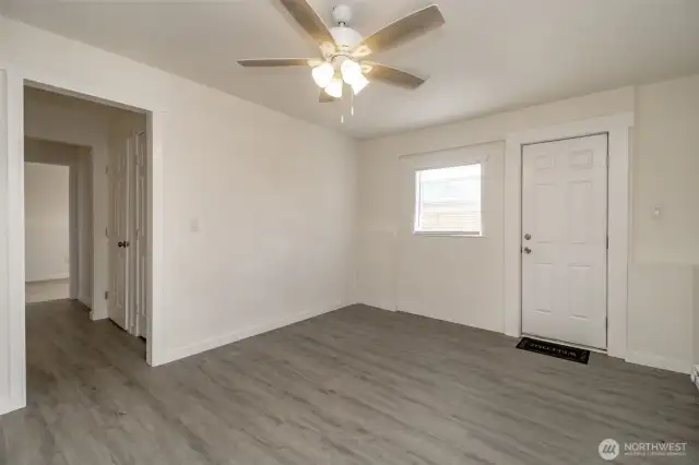 Downstairs entrance