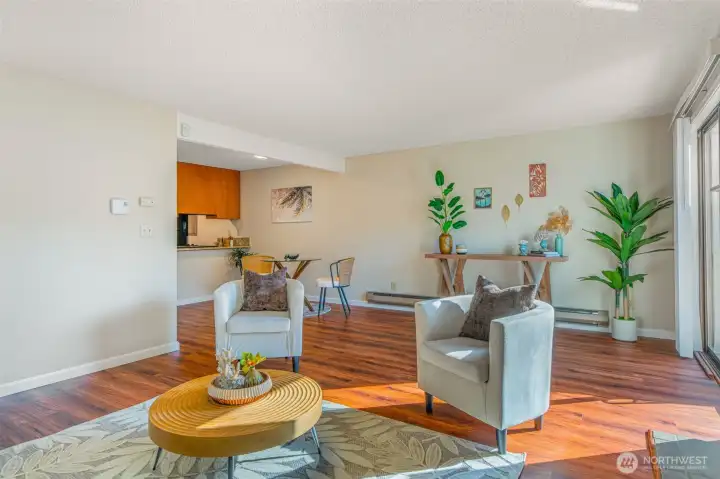 Tons of room for large sectionals.