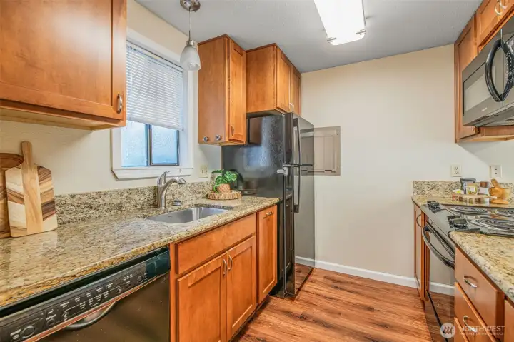Tons of counter space.