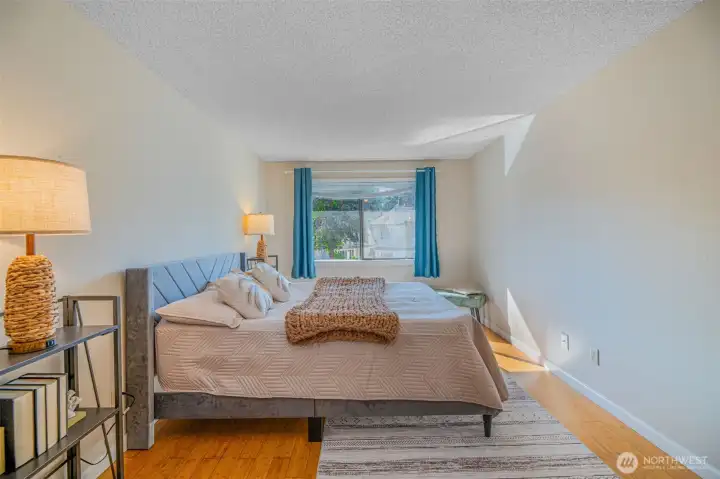 Huge primary bedroom.