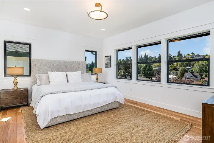 The Primary Suite gets flooded with natural light.