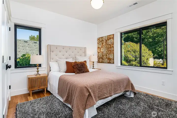 Bedroom #5 is on the lower floor.