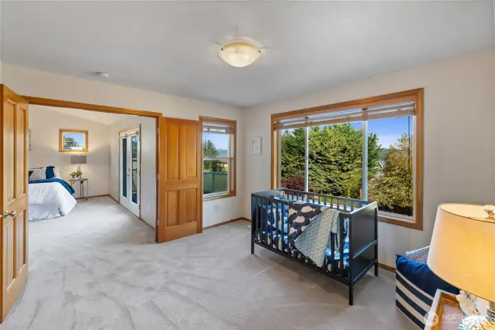 Nursery or office off the primary bedroom