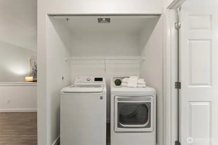 Washer and dryer stay