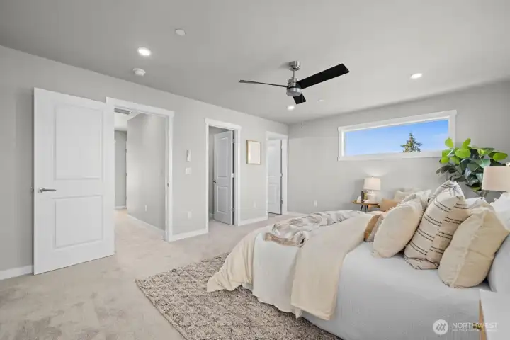 Photographs are for illustrative purposes only. Features, finishes, interior/exterior colors, landscaping and floorplan shown may vary from actual homes built