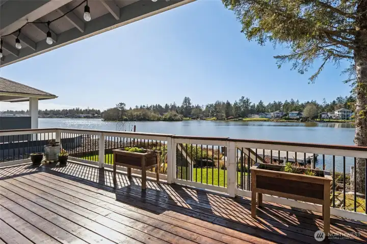 Wildlife spotting from you own back deck.