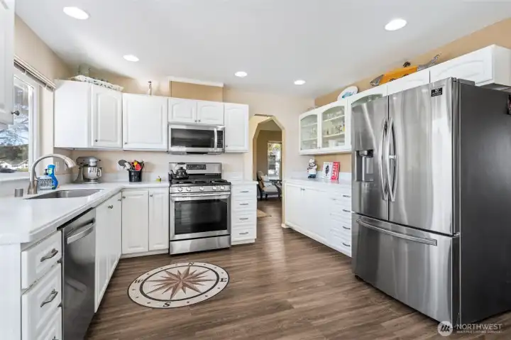 Plenty of cabinet space