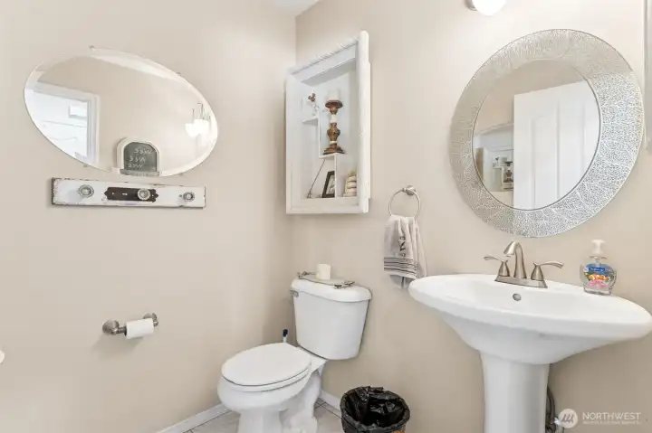 Downstairs guest bathroom