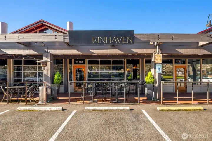 Neighborhood favorites like Kinhaven Winery & Thai Bistro offer the perfect pairing of great food and local wine.