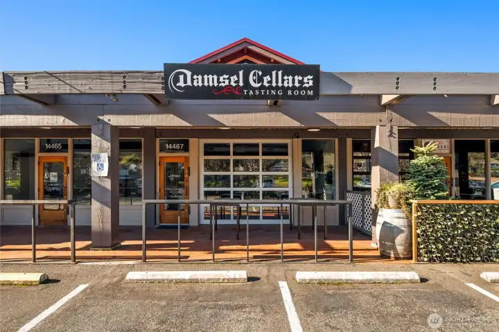 Even more tasting rooms, including Damsel Cellars, make exploring Woodinville’s vibrant wine scene effortless.