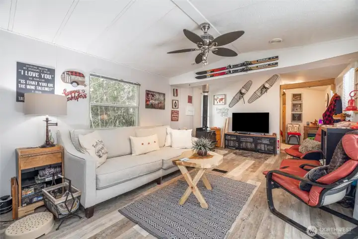 Awesome living room.