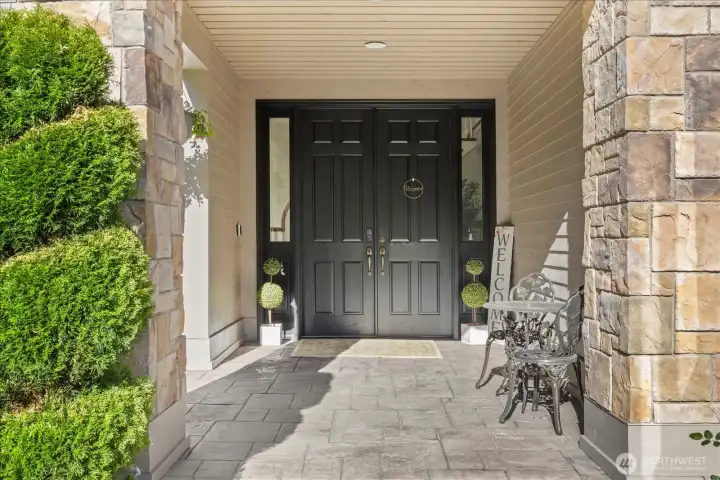 Welcoming entrance