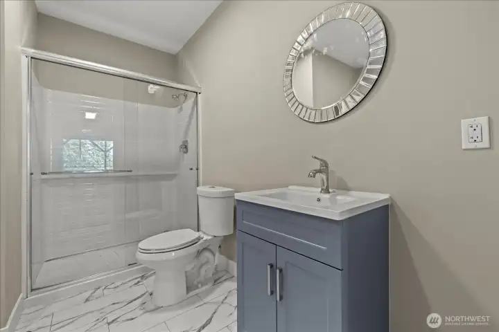 Full basement bath