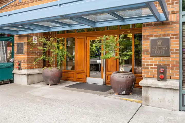 Belltown Court is a building that allows short term rentals and no rental cap- just steps to the waterfront and all Seattle's attractions.