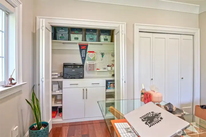 Perfect organization for a productive work space