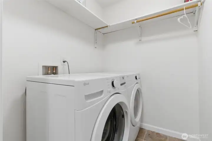 Utility Room located on the 2nd floor.