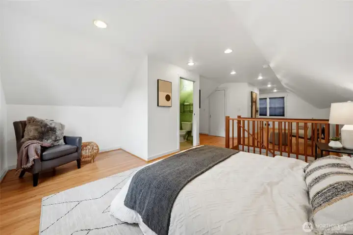 Primary bedroom suite