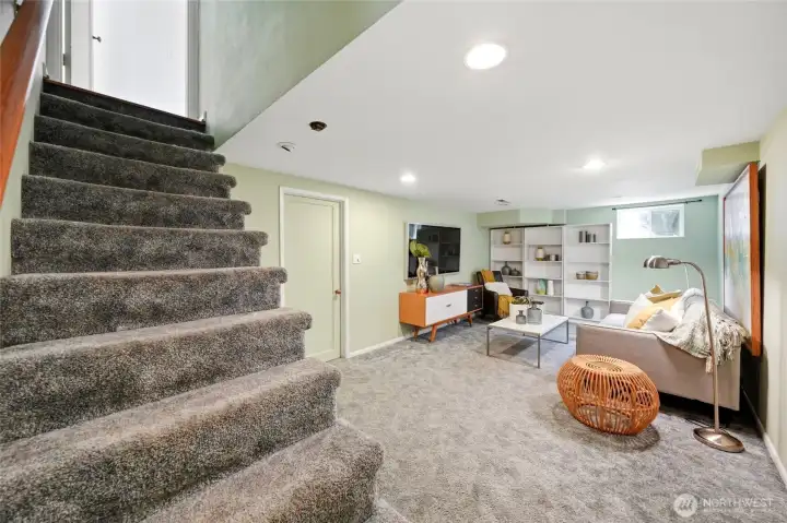 Downstairs bonus room