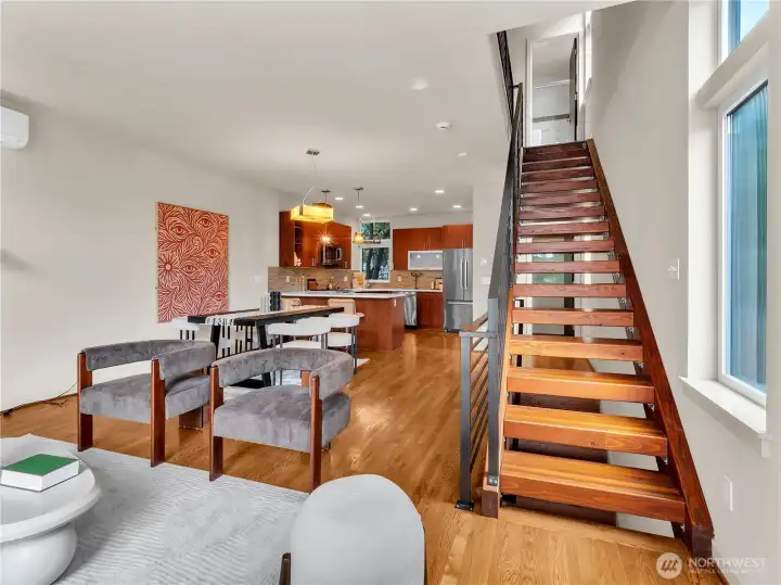 Living room stairs