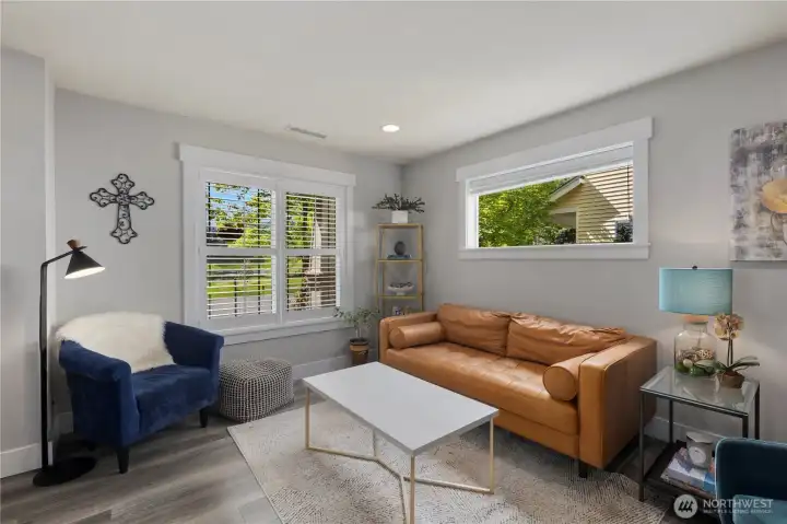 Enjoy your park views and privacy throughout main floor
