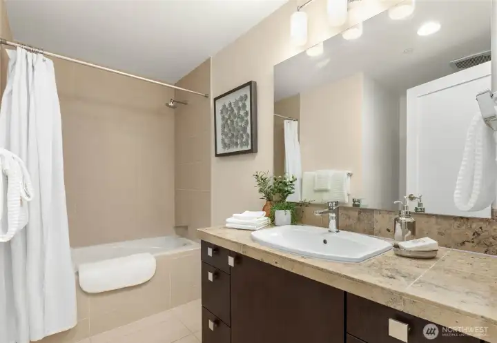 Full bathroom PLUS private ensuite bathroom Full bathroom PLUS private ensuite bathroom