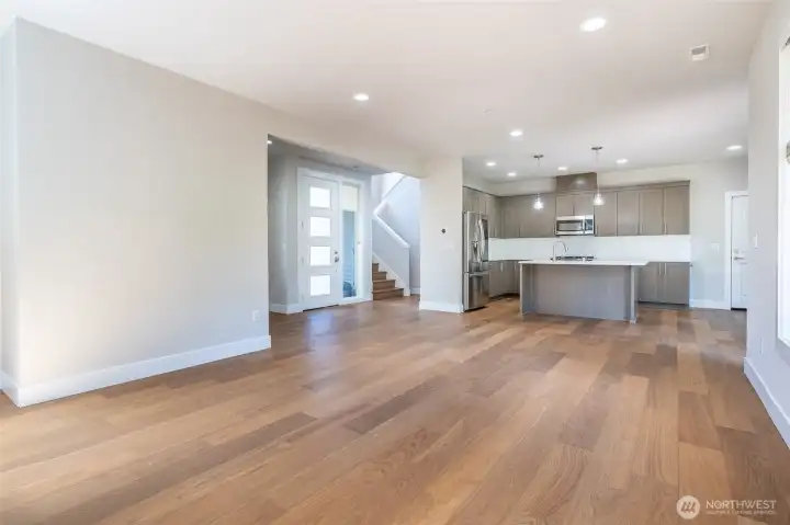 Brand new engineered hardwood