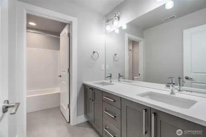 Large guest bathroom