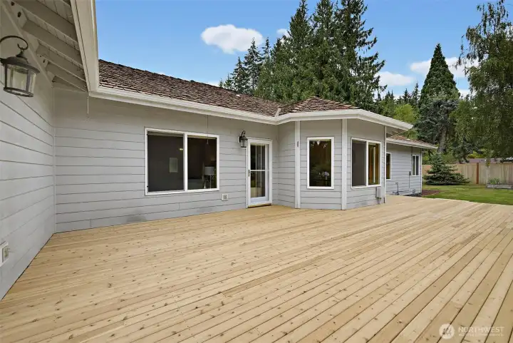 Brand new deck Brand new deck