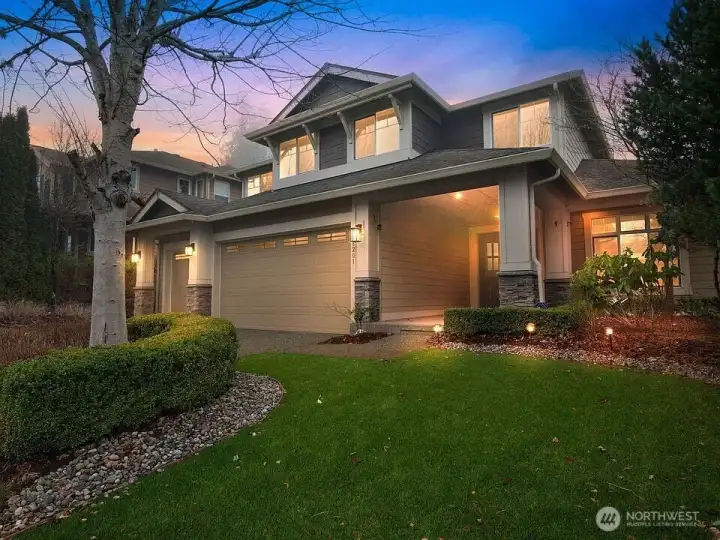 Front of the home