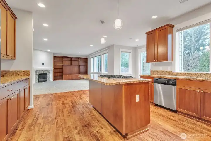 Kitchen & Living room