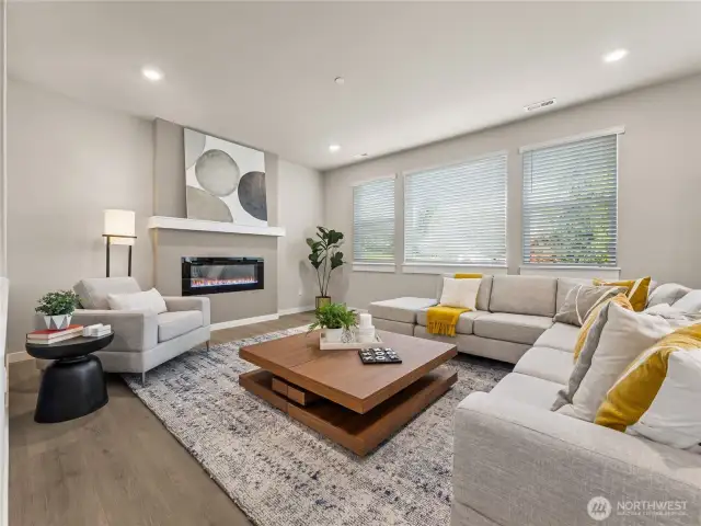 Photo is of actual home on sale. The staging furniture is not included in the sale. See site agent for details.